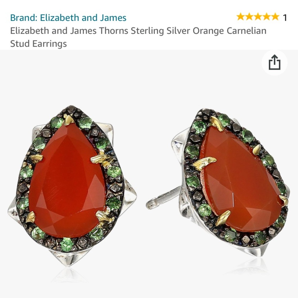 ISO Elizabeth and James Thorn Earrings